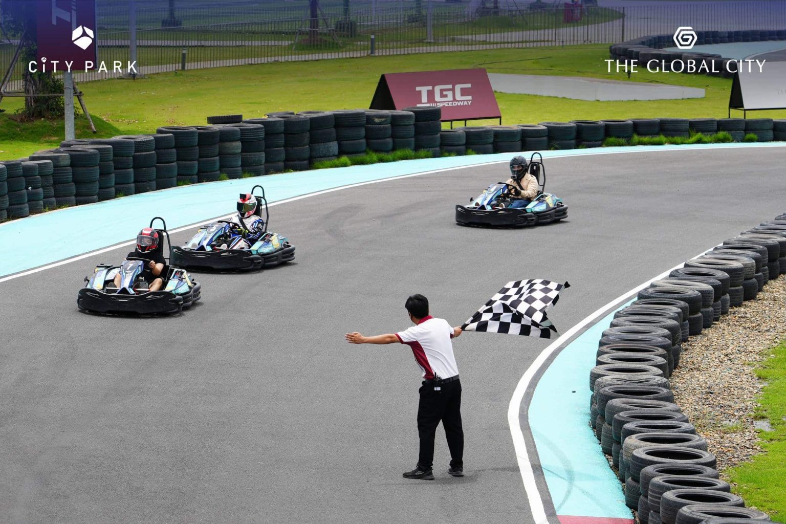 đường đua go-kart City Park - The Global City