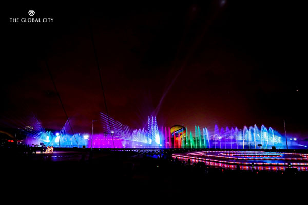 Nhạc Nước Tại The Global City